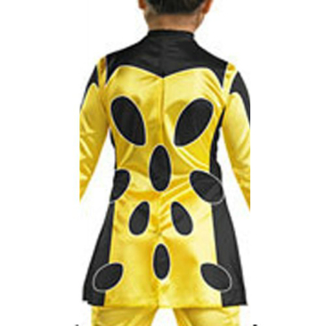 Power Rangers Jungle Fury Yellow Ranger Deluxe Child Costume - Click Image to Close