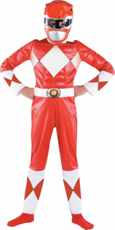 Power Rangers Red Ranger Classic Muscle Child Costume