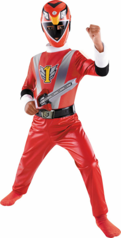 Power Rangers Red Ranger Classic Toddler/Child Costume - Click Image to Close