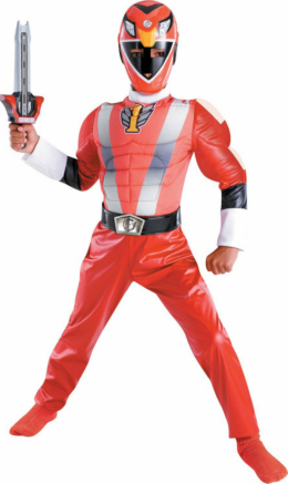 Power Ranger RPM Red Ranger Classic Muscle Child Costume