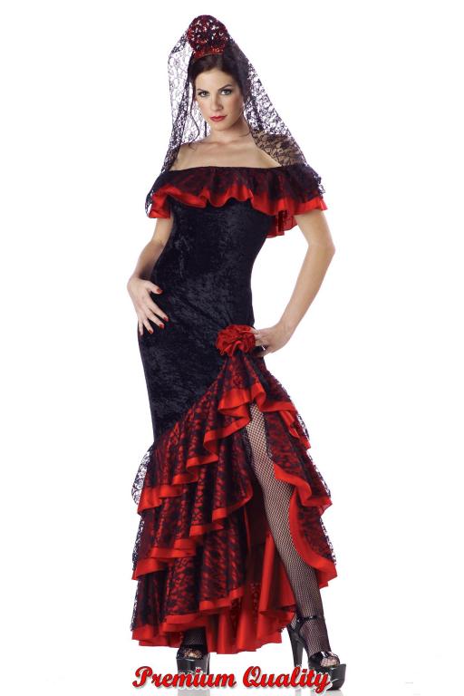 Senorita Adult Costume - Click Image to Close