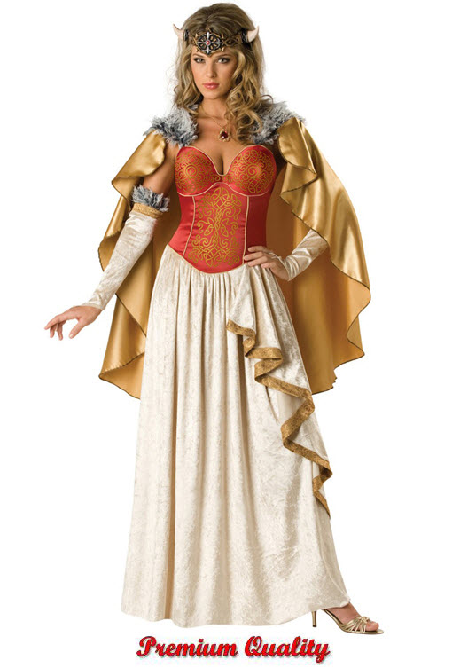 Viking Princess Elite Adult Costume - Click Image to Close