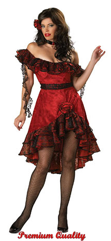 Spicy Senorita Adult Costume - Click Image to Close