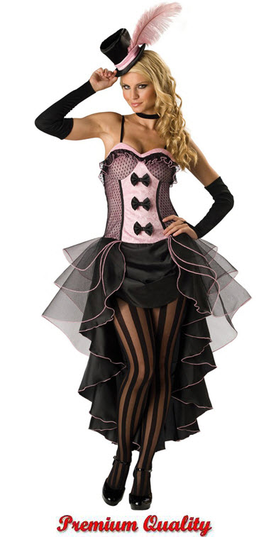 Burlesque Babe Premier Adult Costume - Click Image to Close