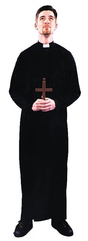 Priest Adult Costume - Click Image to Close