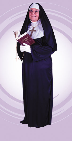 Mother Superior Plus Size Adult Costume - Click Image to Close