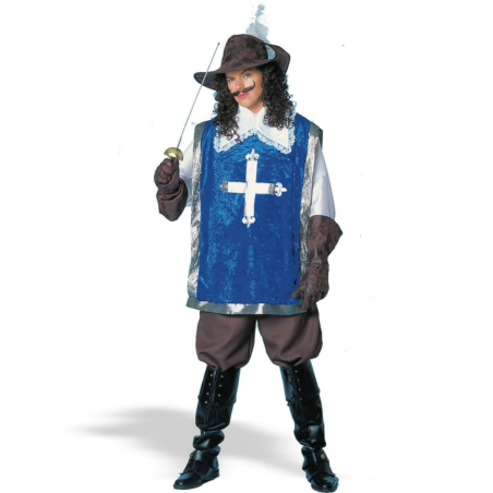 Musketeer W/Hat Deluxe Adult Costume