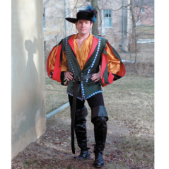 Italian Doublet Renaissance Collection Adult Costume - Click Image to Close