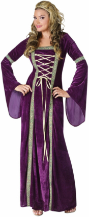 Renaissance Lady Adult Costume - Click Image to Close