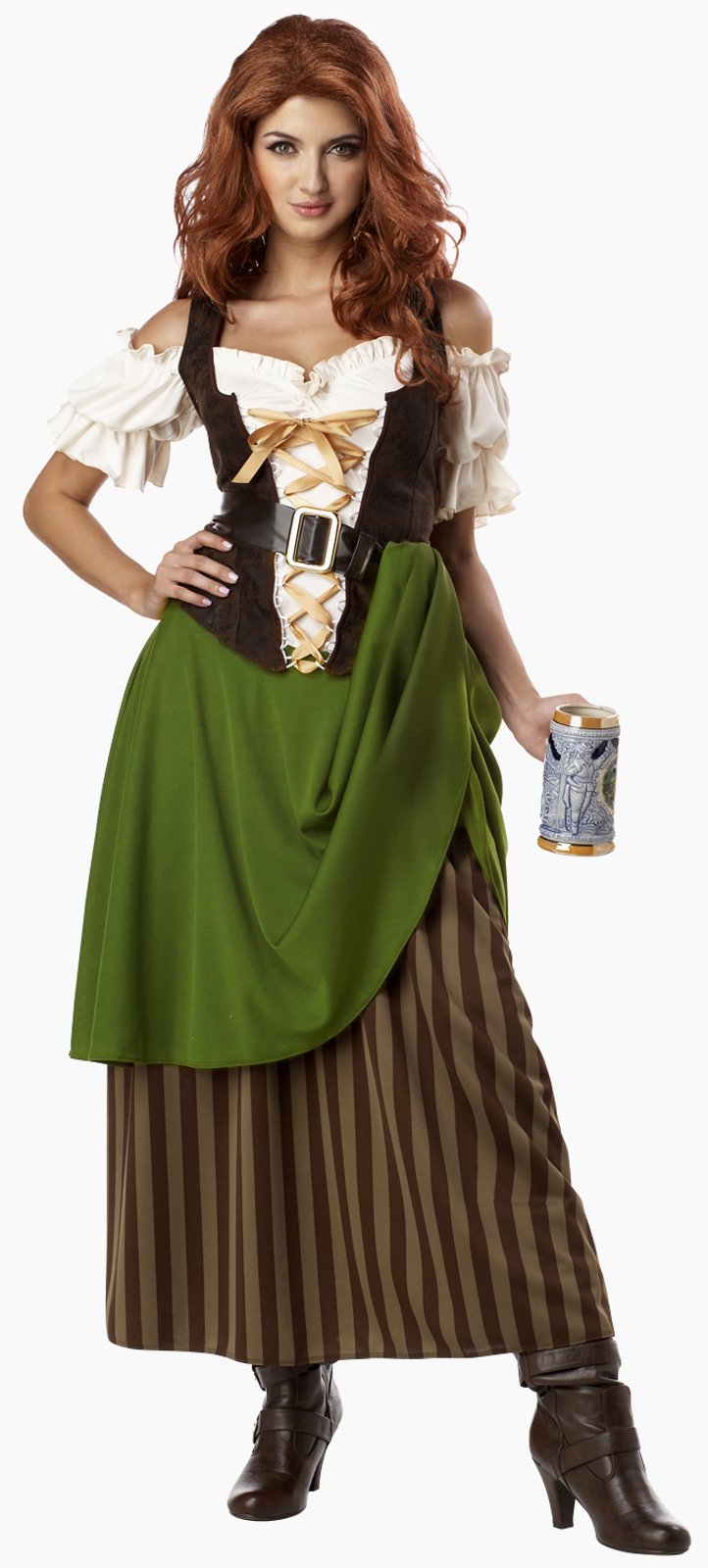 Tavern Maiden Adult Costume - Click Image to Close