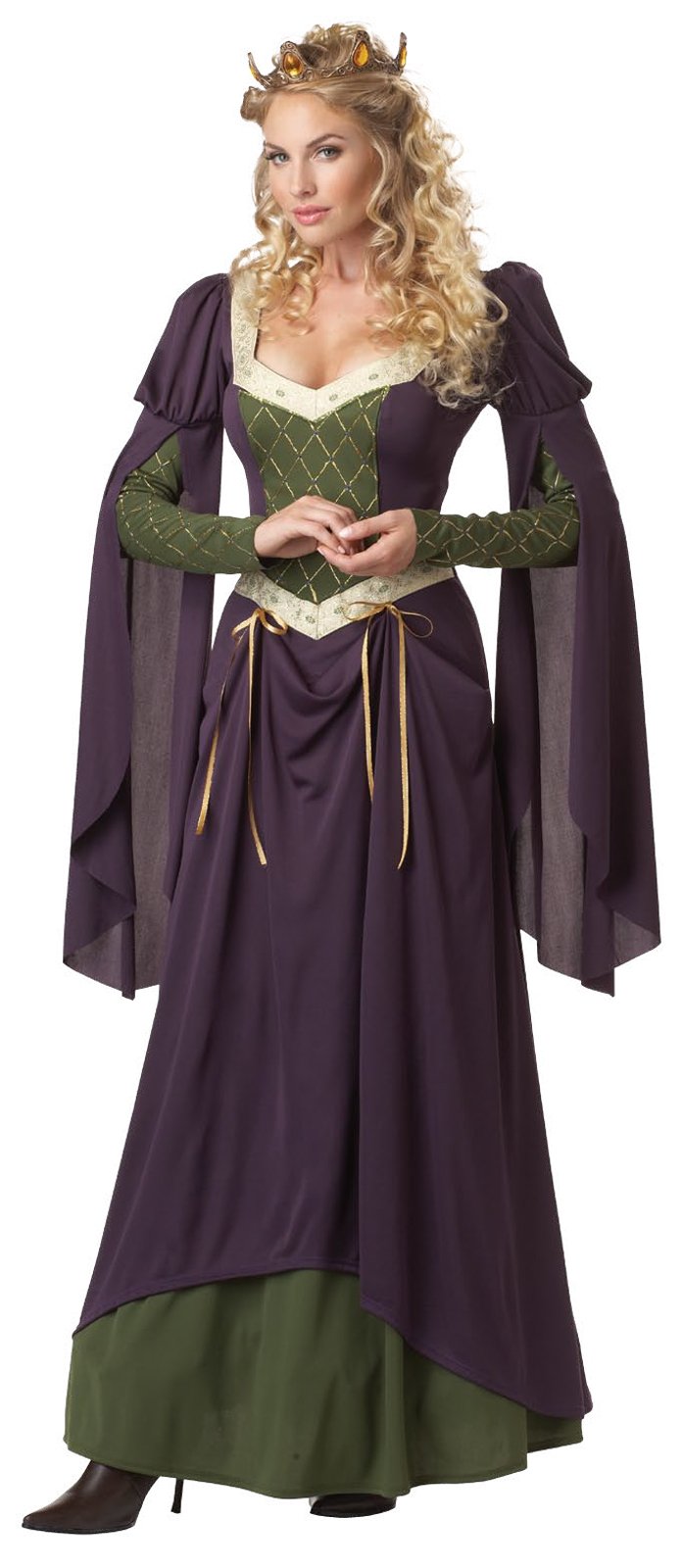 Lady in Waiting Adult Costume - Click Image to Close