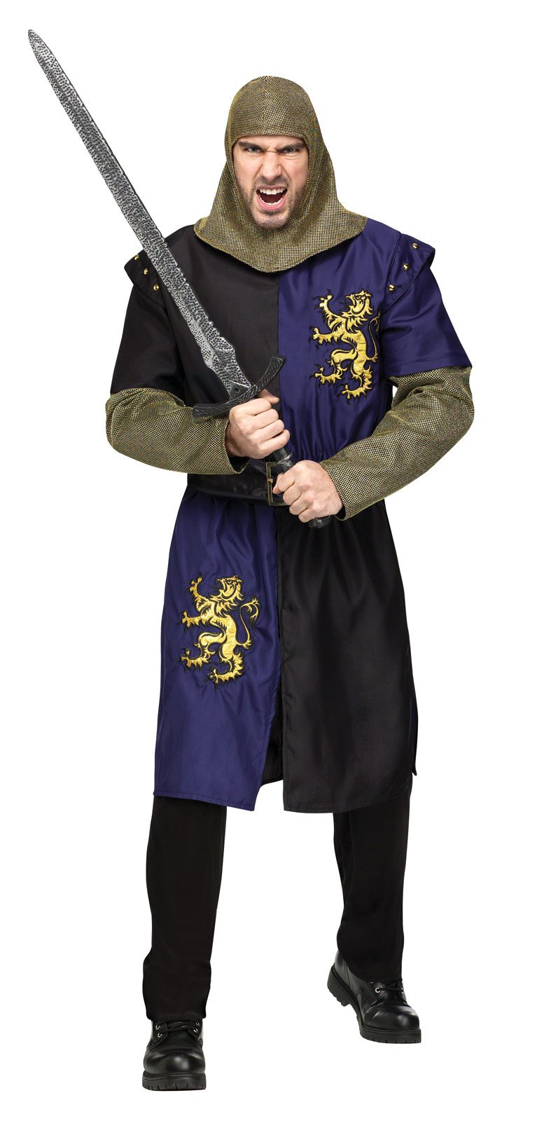 Renaissance Knight Adult Costume - Click Image to Close