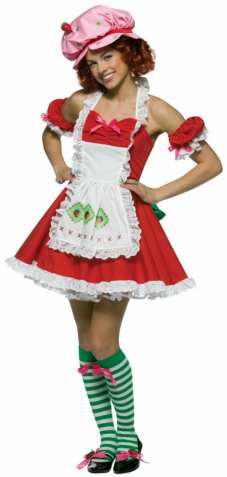 Strawberry Shortcake Teen Costume - Click Image to Close