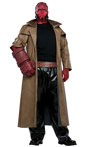 Adult Hellboy Costume - Click Image to Close