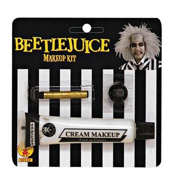 Beetlejuice Makeup