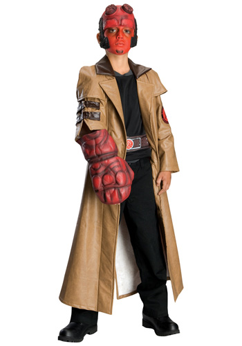 Deluxe Child Hellboy Costume - Click Image to Close