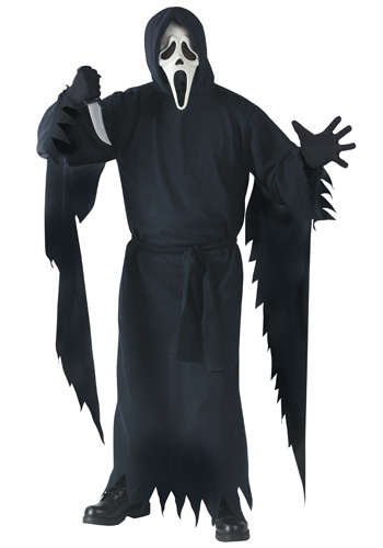 Collectors Ghost Face Scream Costume - Click Image to Close