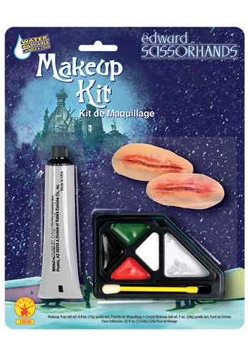 Edward Scissorhands Makeup - Click Image to Close