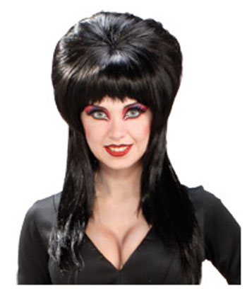 Elvira Costume Wig