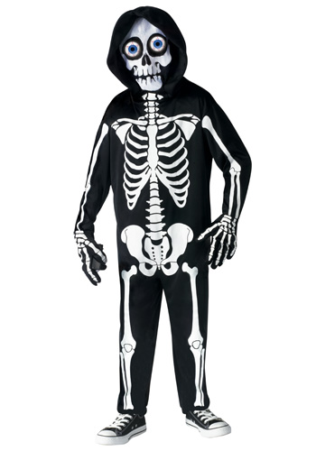 Fright Light Skeleton Costume - Click Image to Close