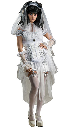 Gothic Bride Costume - Click Image to Close