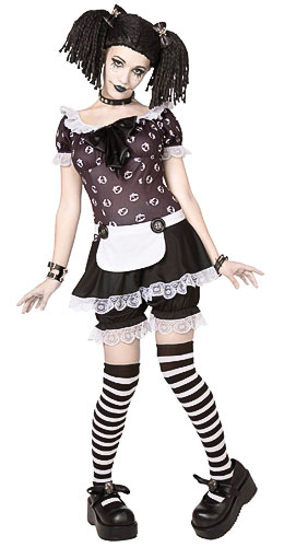 Gothic Rag Doll Costume - Click Image to Close