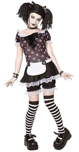 Gothic Rag Doll Costume