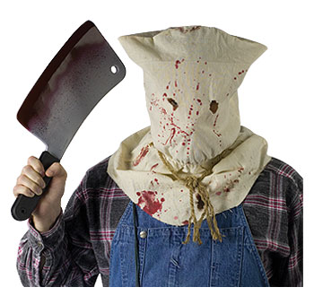 Horror Hood Mask - Click Image to Close