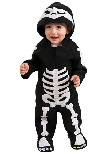 Infant / Toddler Skeleton Costume - Click Image to Close