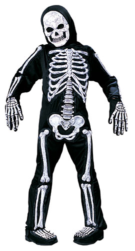 Kids Skeleton Costume - Click Image to Close