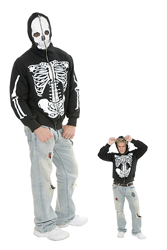 Skeleton Hoodie Sweatshirt