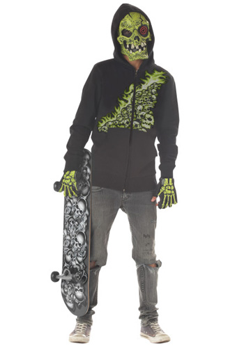 Tween Scary Bone Chiller Costume