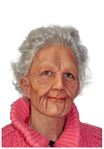 Old Woman Mask - Click Image to Close