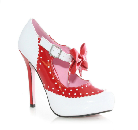 Sweetie (Red) Adult Shoes - Click Image to Close