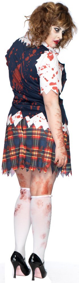 Undead Teacher's Pet Adult Plus Costume - Click Image to Close