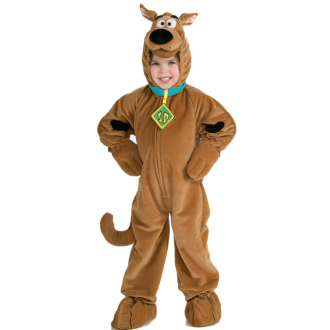 Scooby-Doo Super Deluxe Toddler / Child Costume - Click Image to Close