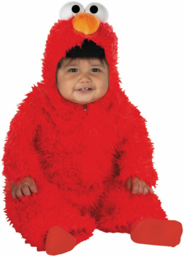 Elmo Plush Deluxe Infant Costume - Click Image to Close