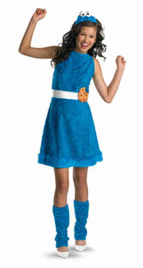 Cookie Monster Child/Tween Costume - Click Image to Close