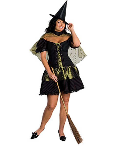 Adult Plus Wicked Witch Costume