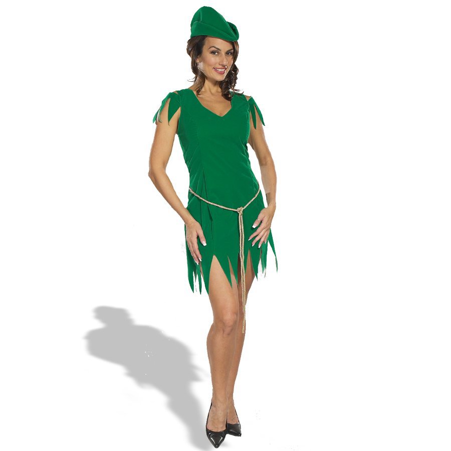 Sexy Peter Pan Elf Adult Costume - Click Image to Close