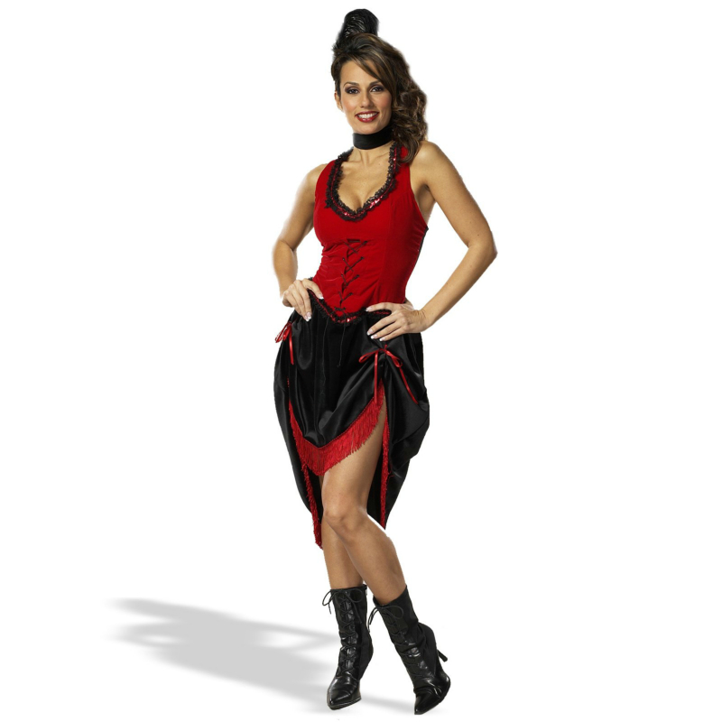 Saloon Girl Adult Costume - Click Image to Close