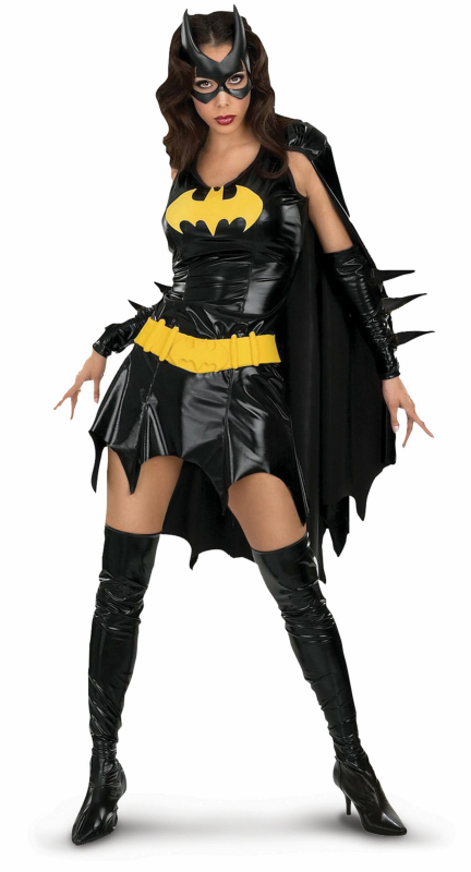 Batgirl Deluxe Adult Costume - Click Image to Close