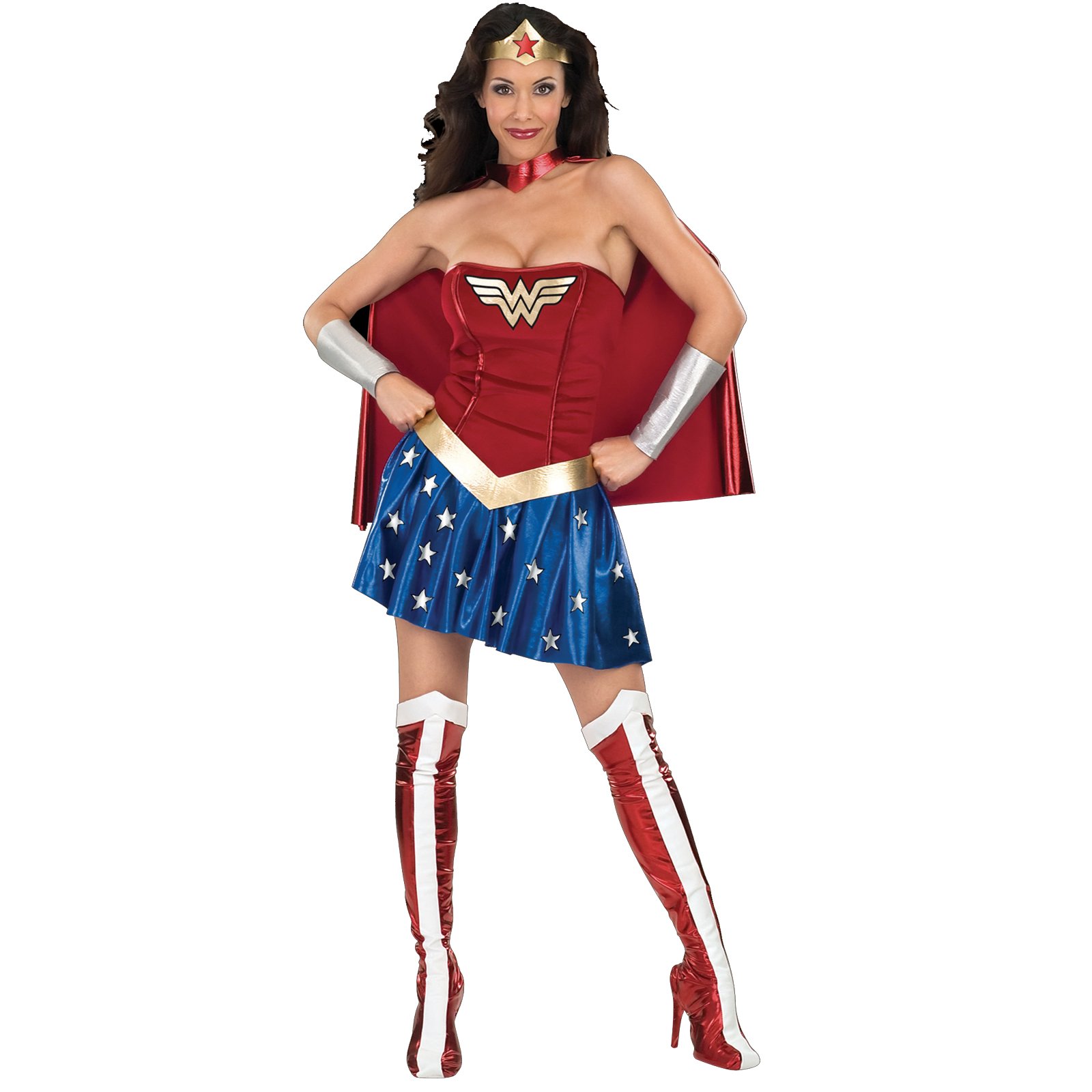 Wonder Woman Deluxe Adult Costume - Click Image to Close