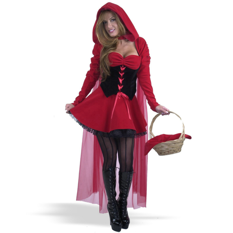 Velvet Riding Hood Adult - Click Image to Close