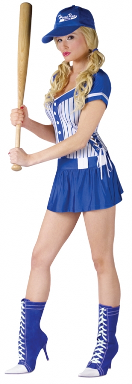 Homerun Honey Adult Costume - Click Image to Close