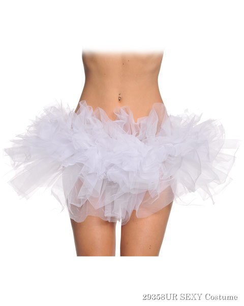 Womens Sexy White Tutu - Click Image to Close