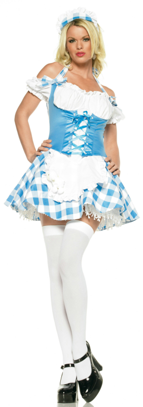 Mary's Little Lamb Sexy Adult Costume - Click Image to Close