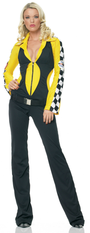 Race Crew Sexy Adult Costume - Click Image to Close