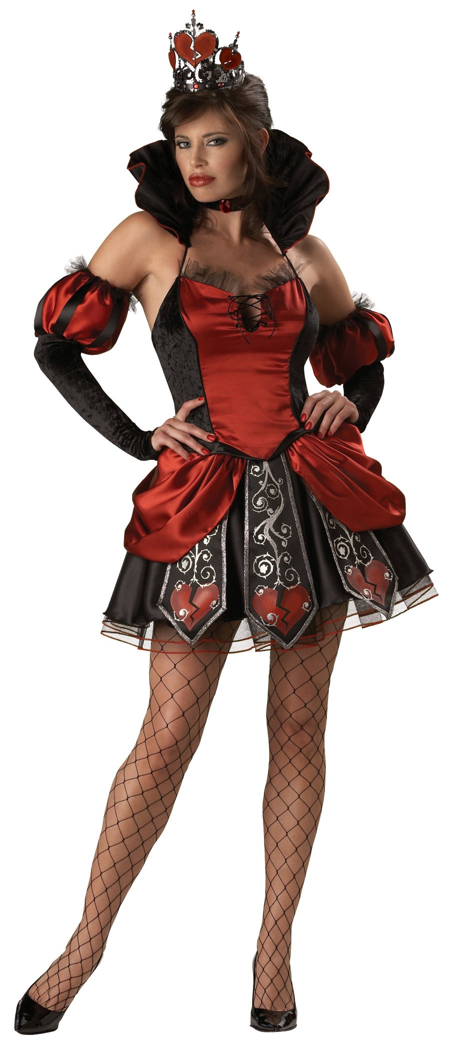 Queen of Broken Hearts Elite Collection Adult Costume - Click Image to Close