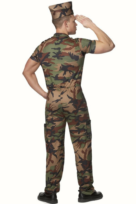 Sergeant " In " Arms Adult Costume - Click Image to Close